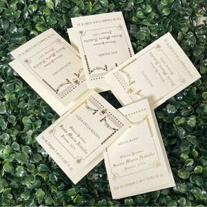Lot Of 5 Santa Maria Novella Samples